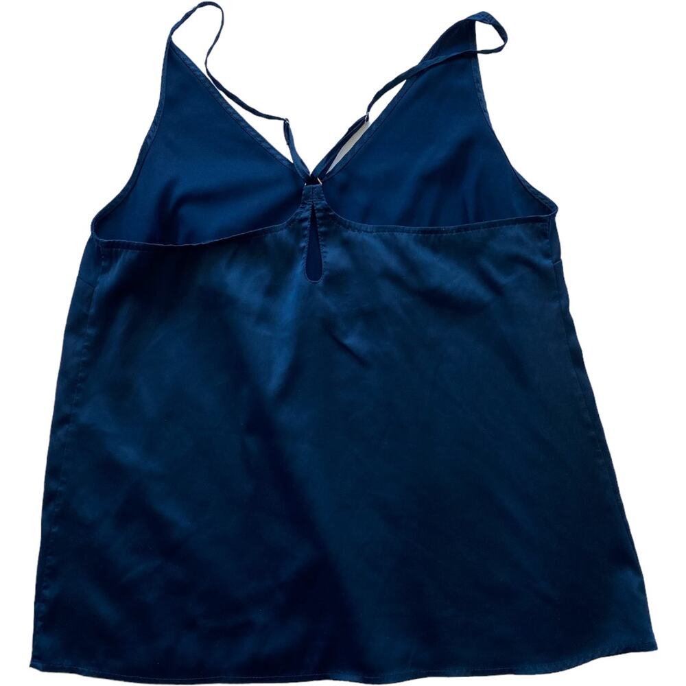 EUC Dark Blue Satin Cami Size XS